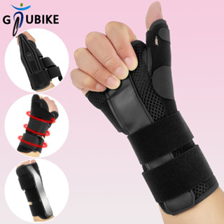 Gtubike 1 ชิ้น บีบอัด ปรับได้ กีฬา ข้อมือ นิ้วหัวแม่มือ แพทย…