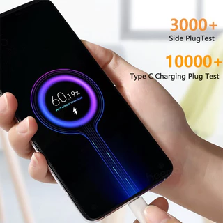 สายชาร์จ 18W 33W 67W 120W สำหรับ Xm USB Type C รองรับ Quick Charge 3.0 4.0 Turbo charge