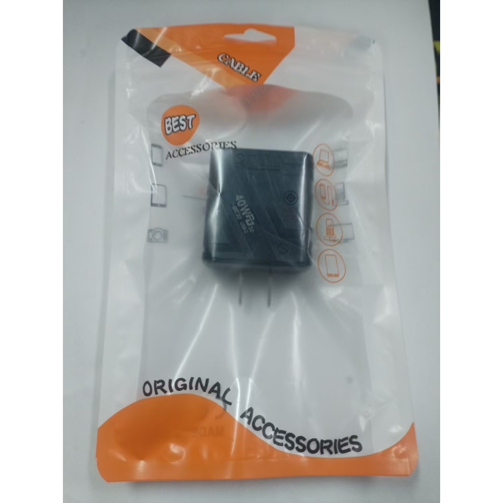 พอร์ต 4 พอร์ต PD 40W, 3USB+1PD สามารถชาร์จได้อย่างชาญฉลาดในเวลาเดียวกัน เหมาะสำหรับ IOS, Type-C และอุปกรณ์ USB อื่นๆ ราคา ถูกที่สุด ดีลบีเคเค แกลเลอรีภาพที่ 9