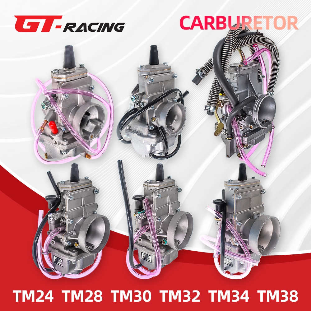 คาบู คาร์บู เรเตอร์ TM24 TM28 TM30 TM34 TM32 TM38 สําหรับ Mikuni คาร์บูเรเตอร์อุปกรณ์เสริมรถจักรยานย