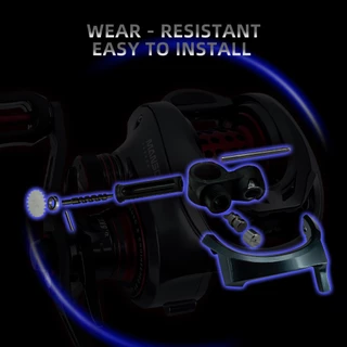 Seasir baitcasting reel เดิมสําหรับ cast x cast x2 mansory คาร์บอนไฟเบอร์เครื่องซักผ้าลาก clicker อลูมิเนียมเกียร์ทองเหลืองวงเล็บแบริ่งหนอนสาย outlet
