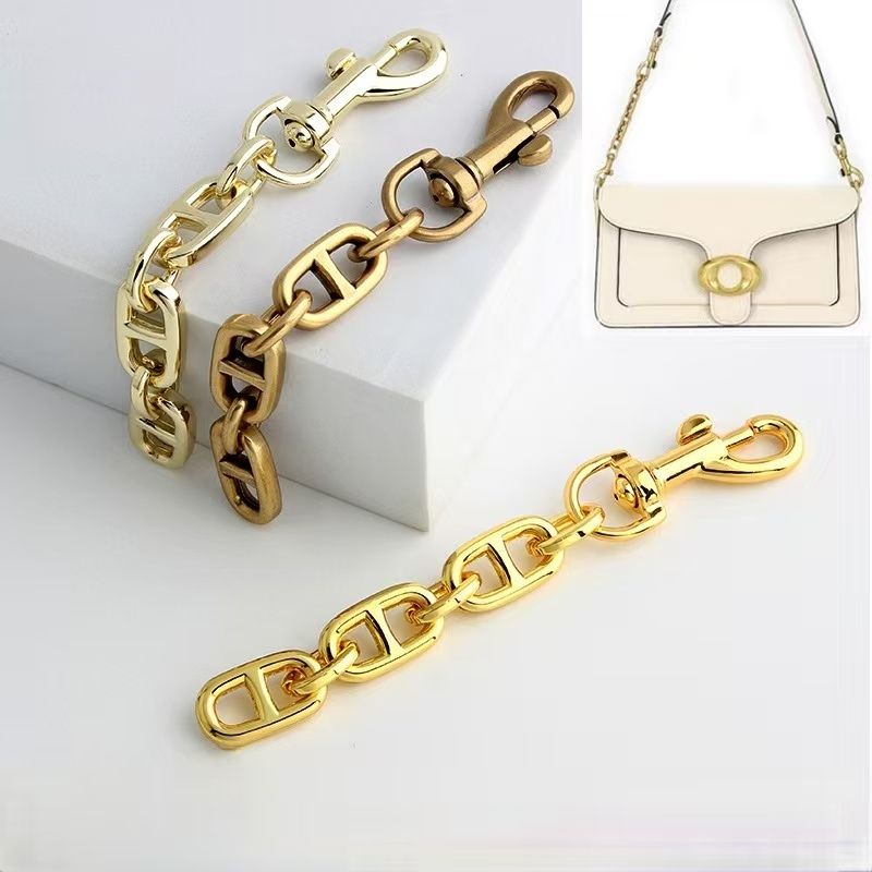 ห่วงโซ่ที่สวยงามสายรัดกระเป๋าเป้สะพายหลังห่วงโซ่กระเป๋าสายคล้องไหล่สายคล้องไหล่ข้ามร่างกายการเปลี่ยนแปลงสายอุปกรณ์น่ารักโลหะผสมโซ่ - รูปที่ 2