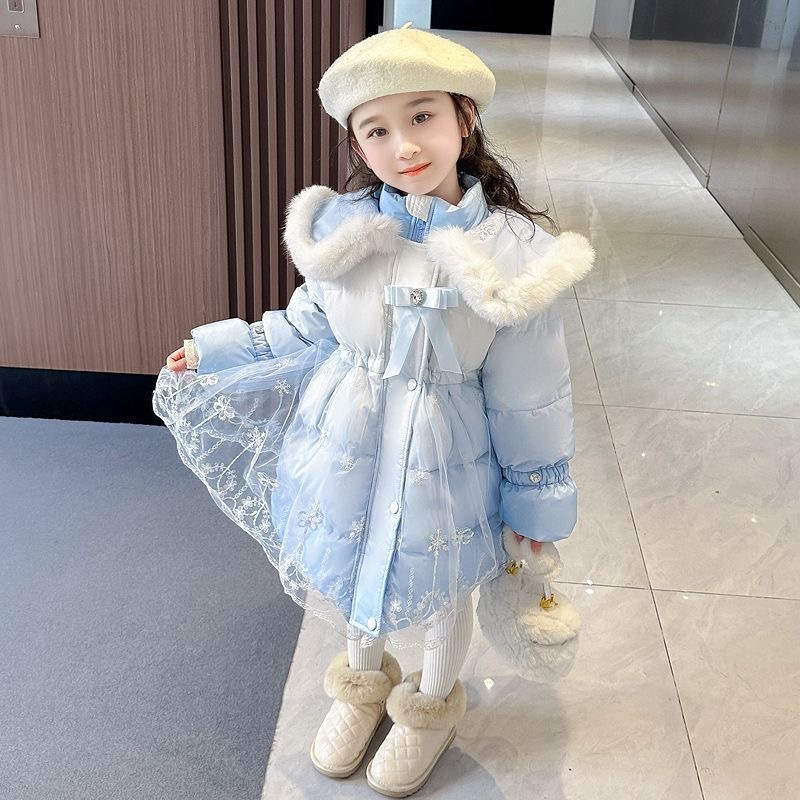 ชุดผ้าขนหนูหญิงฤดูหนาว2025ชุดผ้าฝ้ายเจ้าหญิงaishaสําหรับเด็กใหม่ในชุดเสื้อผ้าฤดูหนาวสําหรับทารก