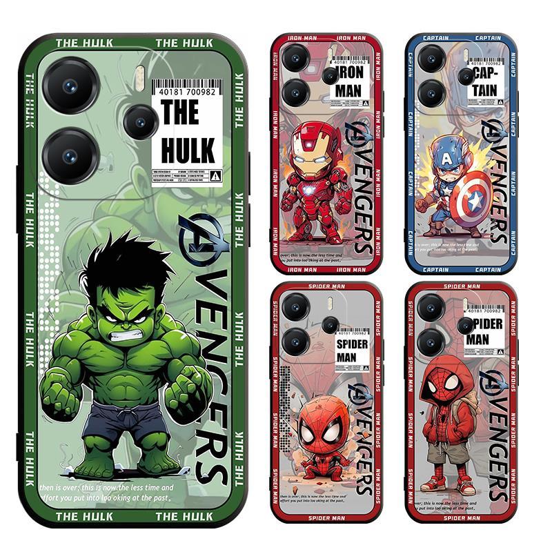 เคสสําหรับ redmi note 14 pro plus 4G 5G + เคส hulk iron man Soft Cover