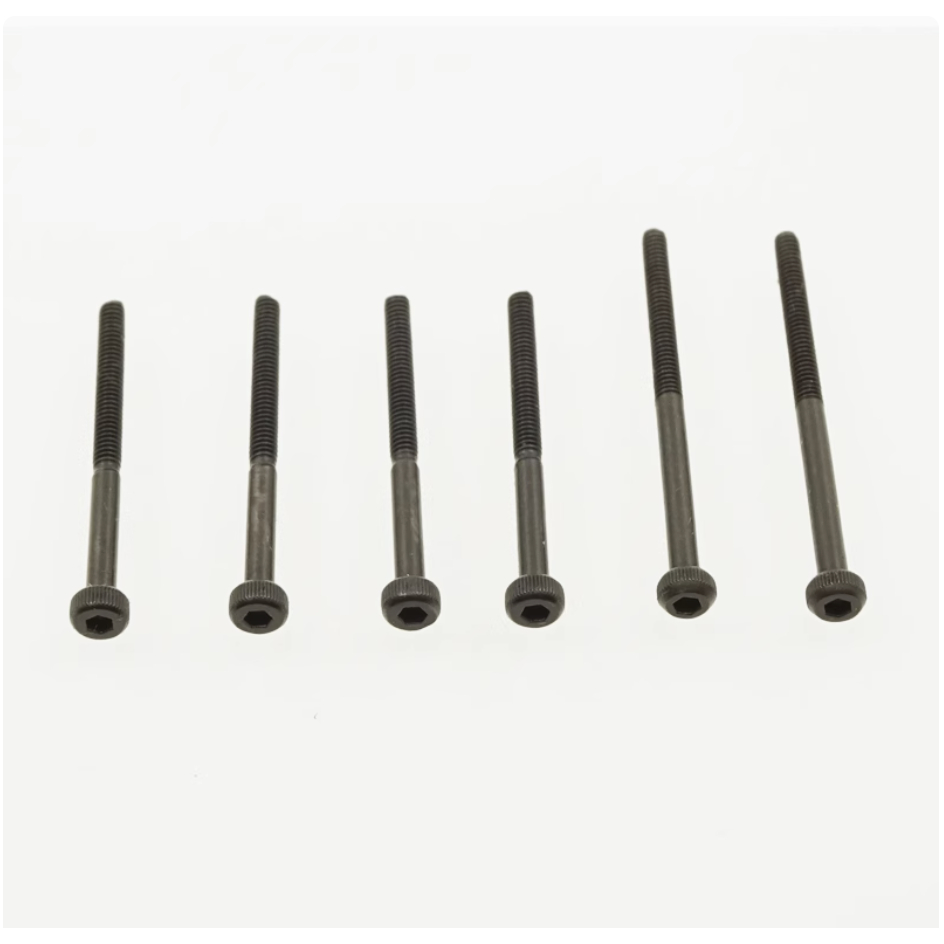 10 ชิ้น 25 มม./30 มม. M2 ซ็อกเก็ตหกเหลี่ยมครึ่งฟันสกรู super hard(10pcs 25mm/30mm M2 Hexagon Socket Half tooth screw)