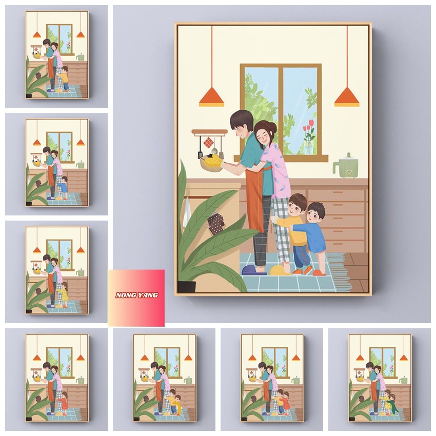 Nong Yang-30*40cm/40*50cm--ระบายสีตามตัวเลข--ภาพระบายสีตามตัวเลข --ชุดระบายสี ตาม ตัวเลข-จิตรกรรมดิจิตอล-ภาพวาดดิจิตอล-ภาพสีน้ํามันดิจิตอล-ภาพวาดดิจิตอล_ภาพวาดดิจิตอล-ระบายสีดิจิตอล _ ของขวัญทําเองที่ไม่ซ้ําใคร _ ผู้ใหญ่เด็กเกมบีบอัด _ ภาพวาด--รูปวาด ระบา