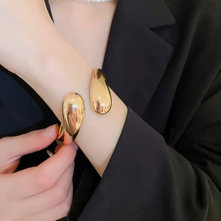 เดรช โลหะทองปรับเปิดสร้อยข้อมือผู้หญิงแฟชั่น ซอก สร้อยข้อมือ