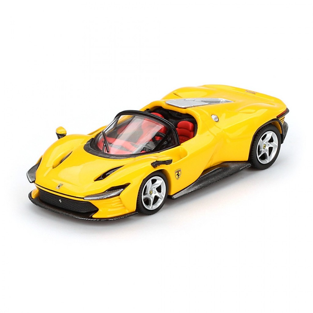 Bbr รุ่น BBRFER64018 1/64 Ferrari Daytona SP3 Giallo Modena Diecast Scale รุ่นรถ