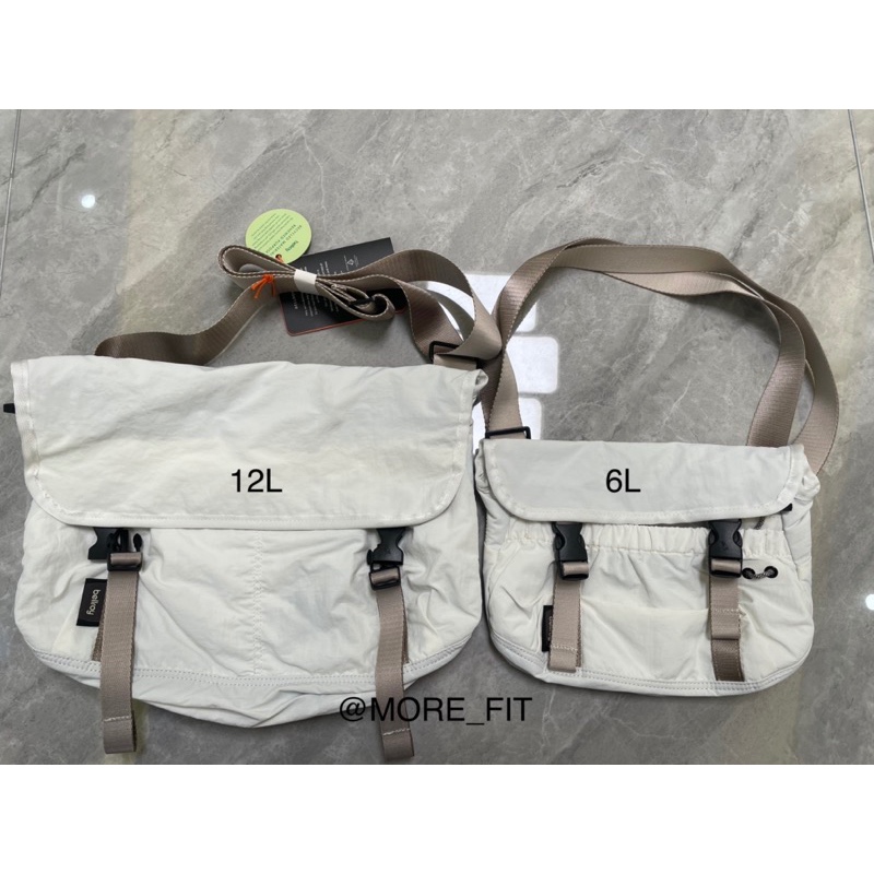 Bellroy Cinch Messenger กระเป๋า 6L / 12L กระเป๋าสะพายไหล่บุรุษไปรษณีย์กระเป๋าสำหรับผู้หญิงและผู้ชาย