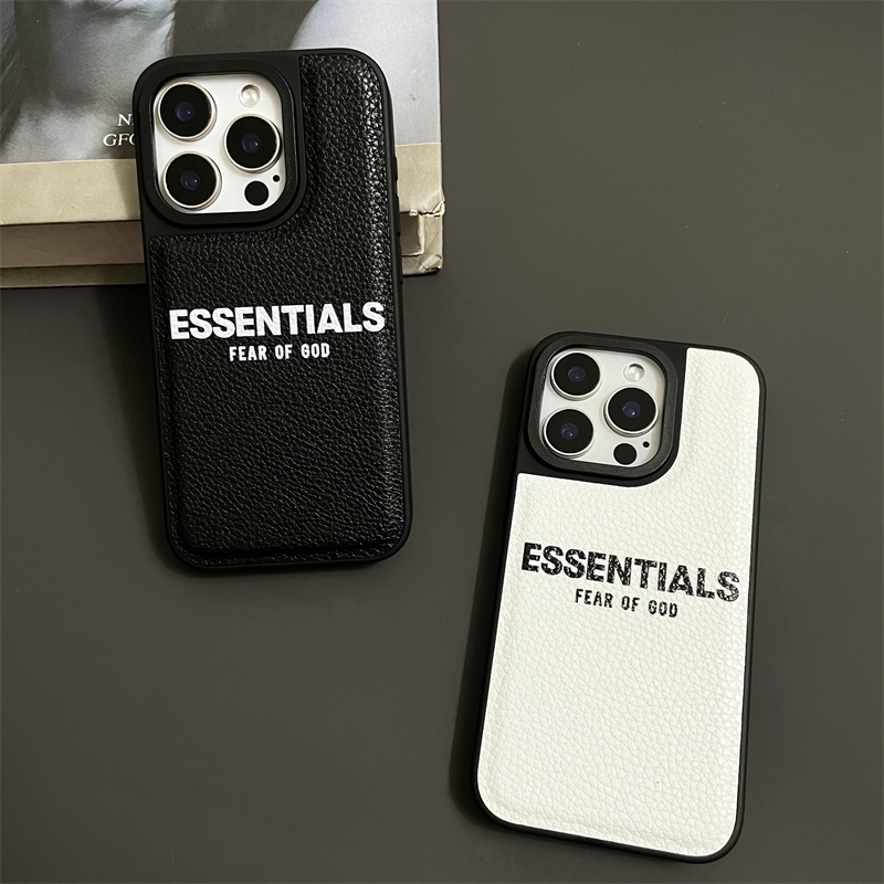 เคสโทรศัพท์มือถือหนัง กันกระแทก ลาย Fear of God สําหรับ iPhone 15 14 13 12 11 Pro Max iPhone11