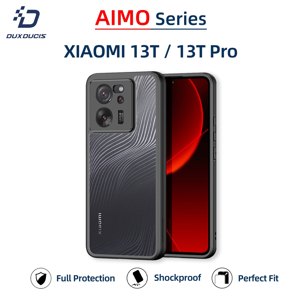 DUX DUCIS AIMO เคสแข็งสำหรับ Xiaomi 13T / Xiaomi 13T Pro - เคสโทรศัพท์ใสเคสกันกระแทก