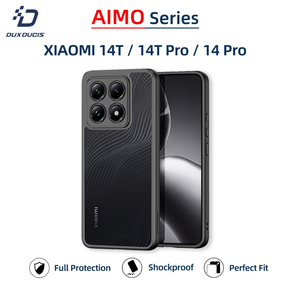 DUX DUCIS AIMO เคสแข็งสำหรับ Xiaomi 14T / Xiaomi 14T Pro / Xiaomi 14 Pro - เคสโทรศัพท์ใสเคสกันกระแทก