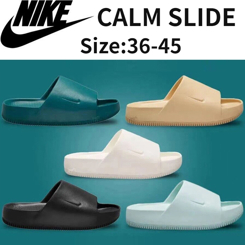 2025 Calm Slide รองเท้าแตะลําลอง แบบนิ่ม กันน้ํา เหมาะกับการเล่นกีฬา สําหรับผู้ชาย และผู้หญิง 2023