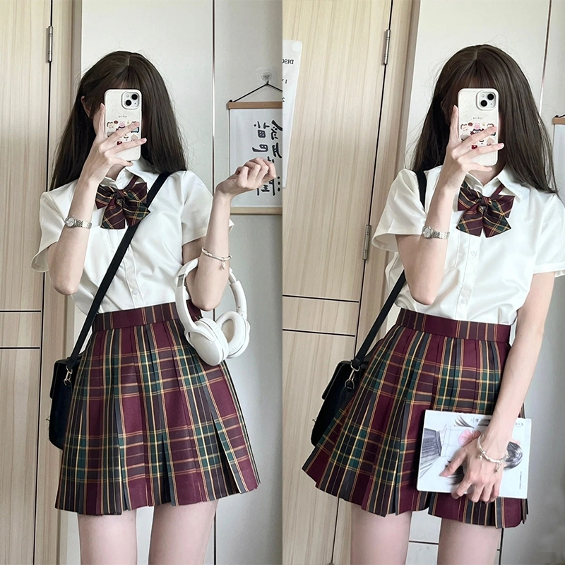 ชุดนักเรียนญี่ปุ่นคอสเพลย์เครื่องแต่งกาย, JK Uniform Sailor Suit.T Thailand Shipping