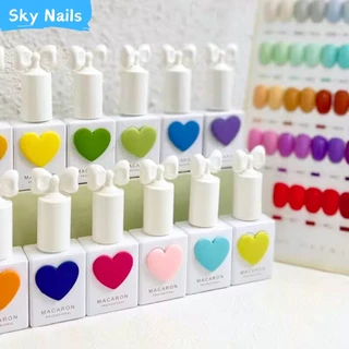 58สี ฟรีชาร์ตสี เบส ท๊อป 15ml. Sansu 3.0 รุ่น MACARON สีเจลฝาโบว์ สีเจล ยกเซต เซตสีเจล ชสีเจล
