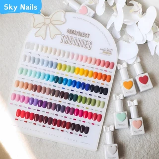 58สี ฟรีชาร์ตสี เบส ท๊อป 15ml. Sansu 3.0 รุ่น MACARON สีเจลฝาโบว์ สีเจล ยกเซต เซตสีเจล ชสีเจล