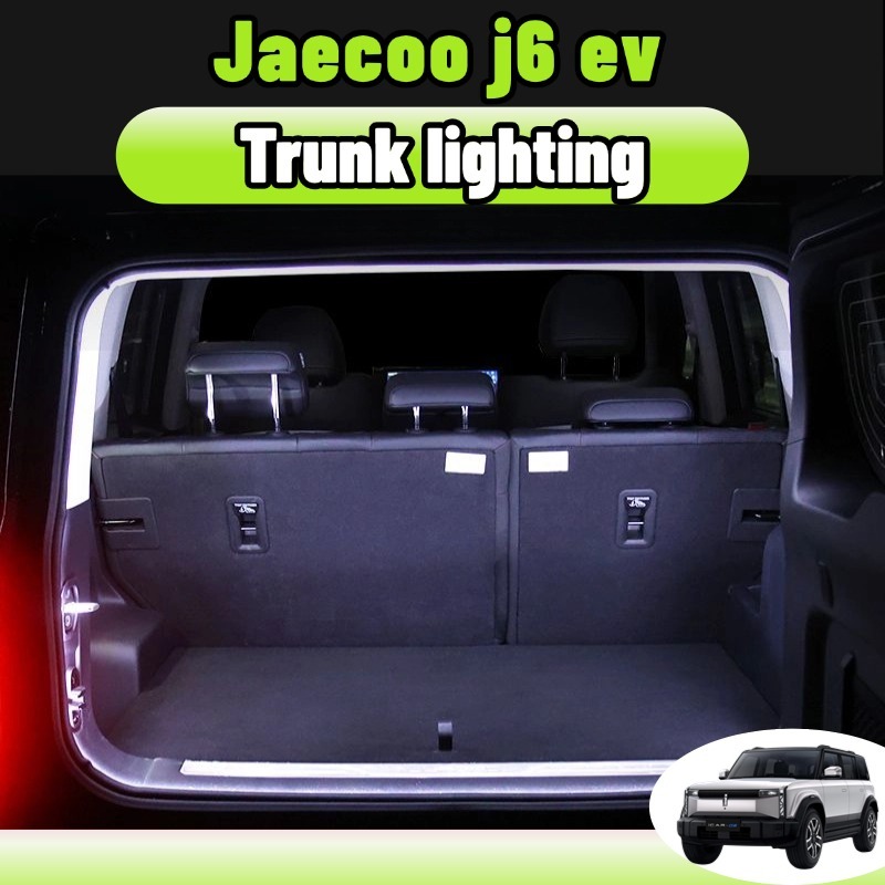 Jaecoo j6 ev แถบไฟ LED กันน้ํา ยืดหยุ่น ดัดแปลง สําหรับติดท้ายรถยนต์ ของแต่ง ชุดแต่ง accessories