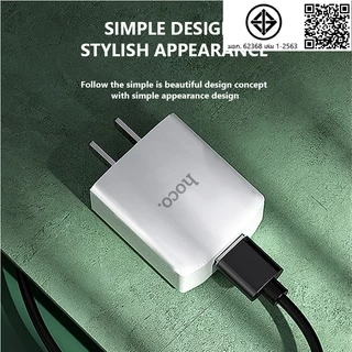 hoco. C106 หัวชาร์จ 10.5W +สายชาร์จ Micro/TypeC/Li สายชาร์จ 1 เมตร รับประกัน 1 ปี