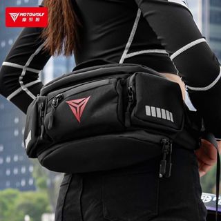 Motowolf กระเป๋าคาดเอวมอเตอร์ไซค์ความจุสูงกันน้ํา Four Seaso…