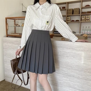 กระโปรงเทนนิสยาว 4 สี XS-XXXL กระโปรงพลีท กระโปรงพลีทยาว คุณภาพสูง พร้อมส่ง เทนนิสสีล้วน มีซับใน