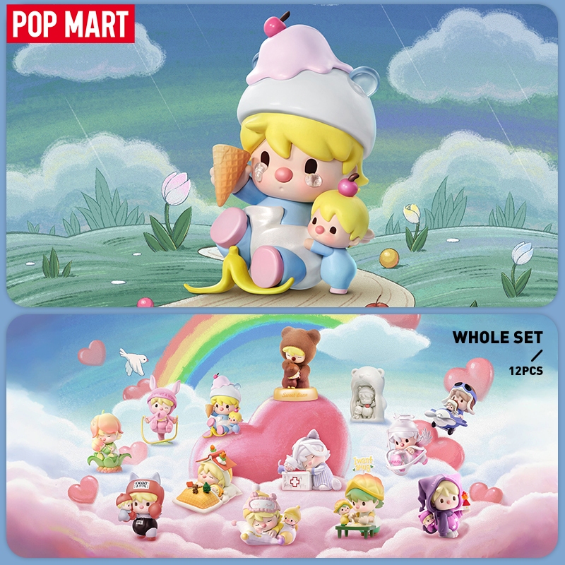 POP MART Sweet Bean I Want a Hug Series Figures (Whole Set)