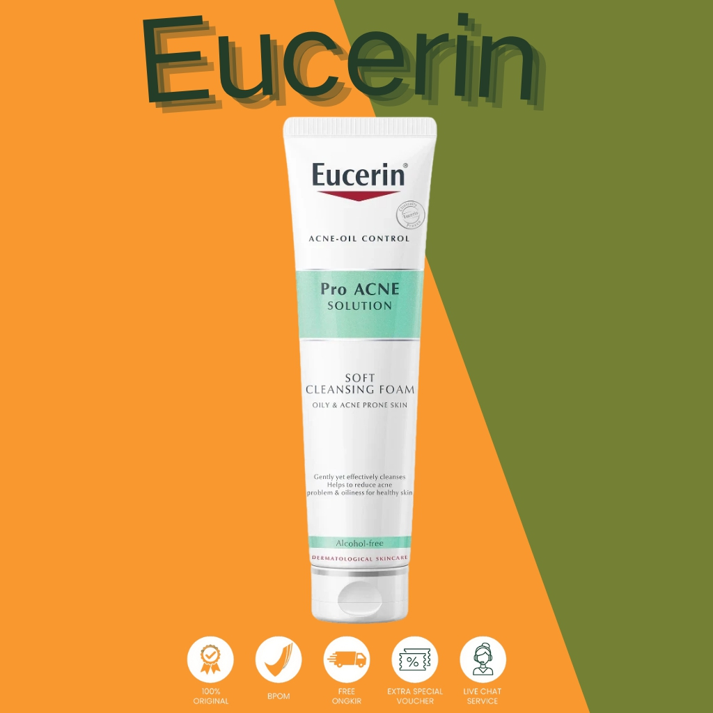 Eucerin Pro ACNE SOLUTION SOFT CLEANSING FOAM 150g