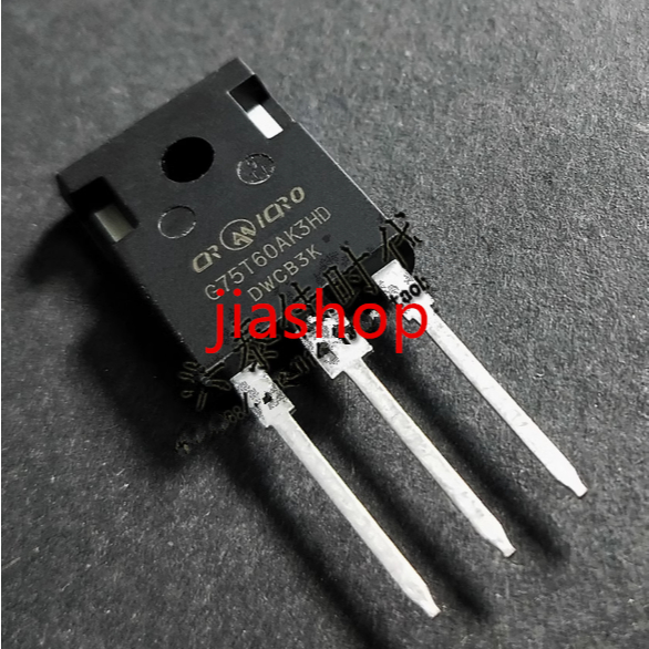 CRG75T60AK3HD 6 ชิ้น 75A G75T60AK3HD 600V TO247 สวิตช์บ้าน