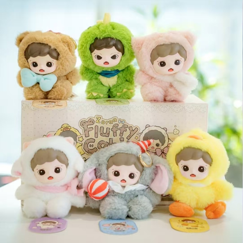 Baby Zora Fluffy Cabin Series ตุ๊กตาไวนิล Action Figure ของเล่น