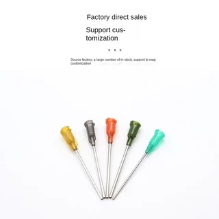 38mm 1.5นิ้ว 10G-30G สกรูหัวฉีดพลาสติกเหล็ก หัวเข็มหยอดกาว ปลายสแตนเลส เข็มหยอดของเหลว วัสดุสิ้นเปลือง Dispenser อุปกรณ์เสริมเข็ม เหมาะสำหรับใช้ในอุตสาหกรรมเท่านั้น 10G/11G/12G/13G/14G/15G/16G/17G/18G/19G/20G/21G/22G/23G/24G/25G/26G/27G/30G