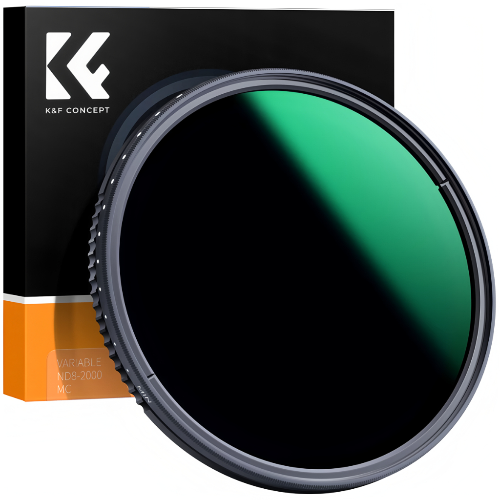 K&f CONCEPT ND8-ND2000 ตัวกรอง ND ตัวแปรพร้อมเคลือบอเนกประสงค์ 18 ชั้น (37 มม.-82 มม.)...