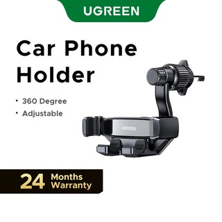 UGREEN Car Phone Holder Vent Phone Mount, Never Blocking Air Vent Clip Cell Phone Holder Compatible with iPhone 14