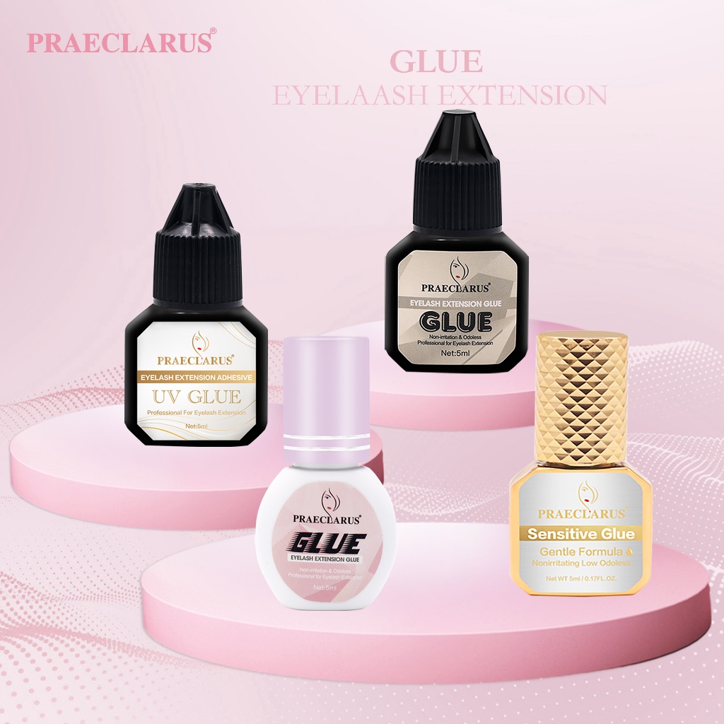 Paeclarus Eyelash Extension กาวกาว Strong Fast No-Irrtation Mega Volume Lashes Hold Ultra Bonding Long Retention Fast Dry Grafting Lash กาว