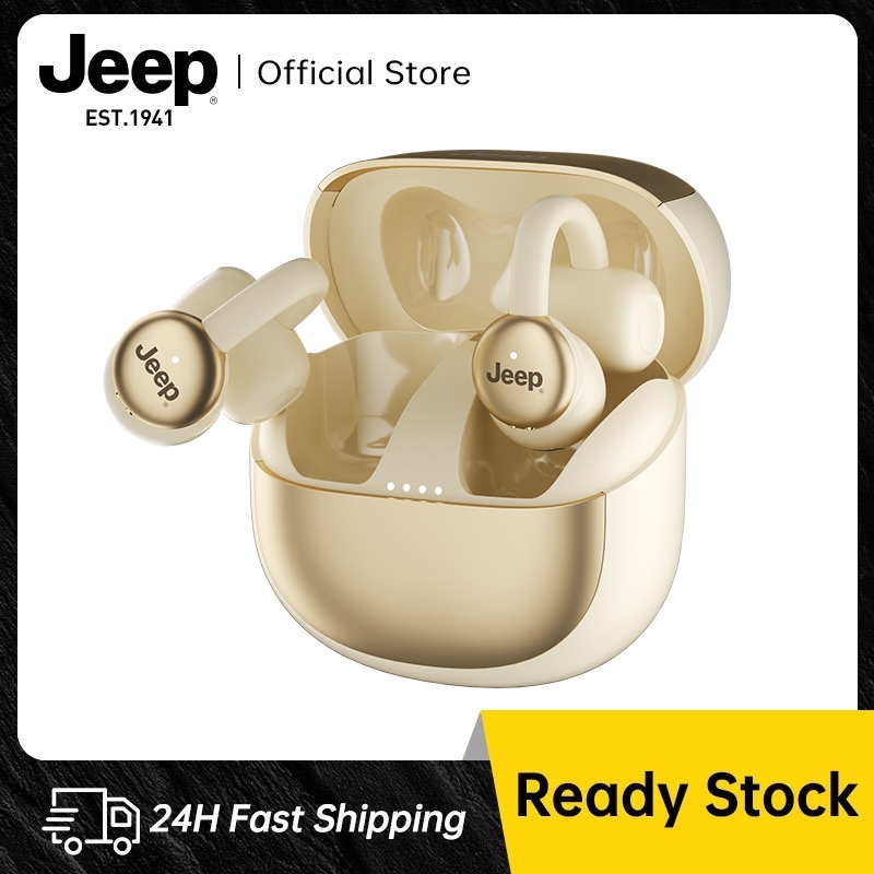 Jeep EC032 หูฟังแบบหนีบหู บลูทูธ5.4 เสียงดี HD Calls หูฟังเปิดหู พร้อมไมโครโฟน ดีเลย์ต่ำ สําหรับเล่นกีฬา เล่นเกม