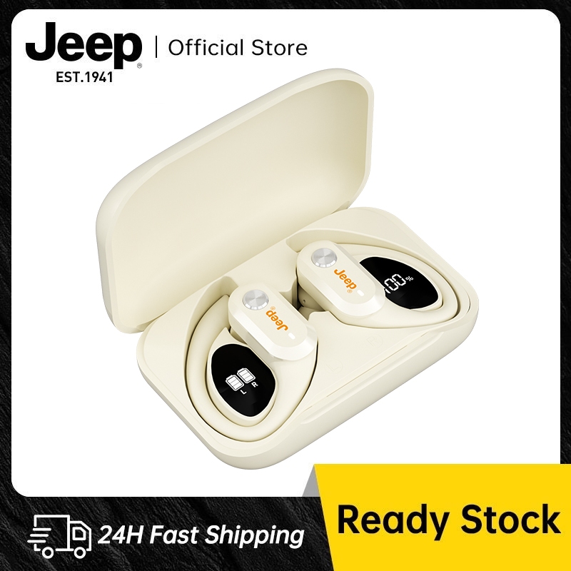 Jeep EW129 หูฟัง open ear หูฟังบลูทูธ 5.4 เสียงดี กันน้ํา HD Calls พร้อมไมโครโฟน สำหรับวิ่ง เล่นเกม