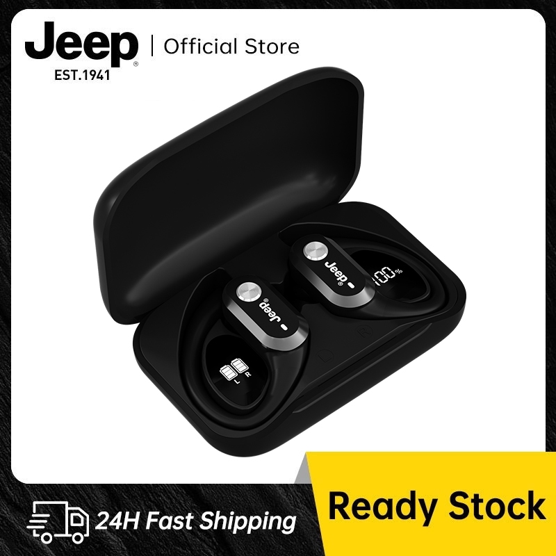 Jeep EW129 หูฟัง open ear หูฟังบลูทูธ 5.4 เสียงดี กันน้ํา HD Calls พร้อมไมโครโฟน สำหรับวิ่ง เล่นเกม