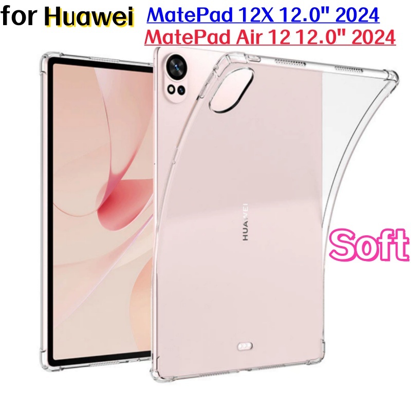 สําหรับ Huawei MatePad 12 X 12X 12 นิ้ว 2024 กันกระแทก Cas สําหรับ MatePad Air 12 นิ้วแท็บเล็ตกรณี