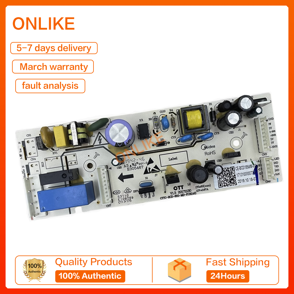 MD-222V / MD-333V / MD-223VG / MD-228B MIDEA REFRIGERATOR PCB BOARD MD222 MD333 MD223 MD228 17131000