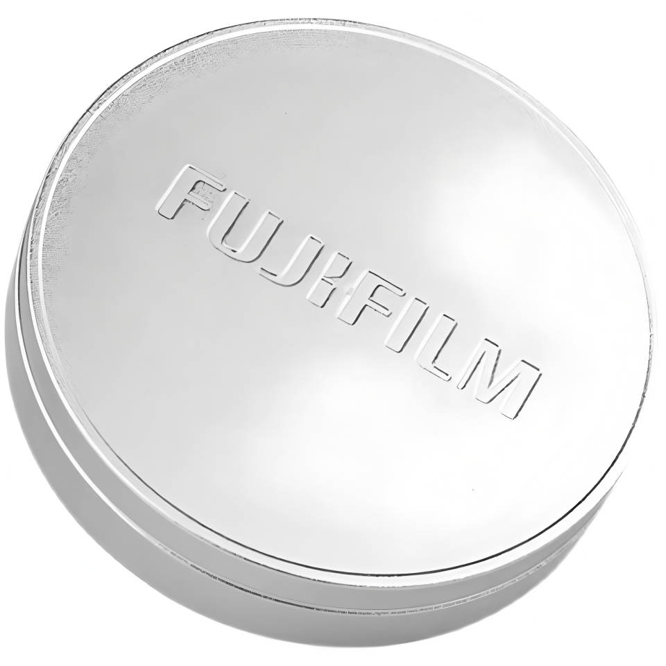 Silver EVO ฝาปิดเลนส์โลหะสําหรับ Fujifilm Instax Mini EVO โพลารอยด์ 50MM CNC ALUMINIUM Lnner Flocking