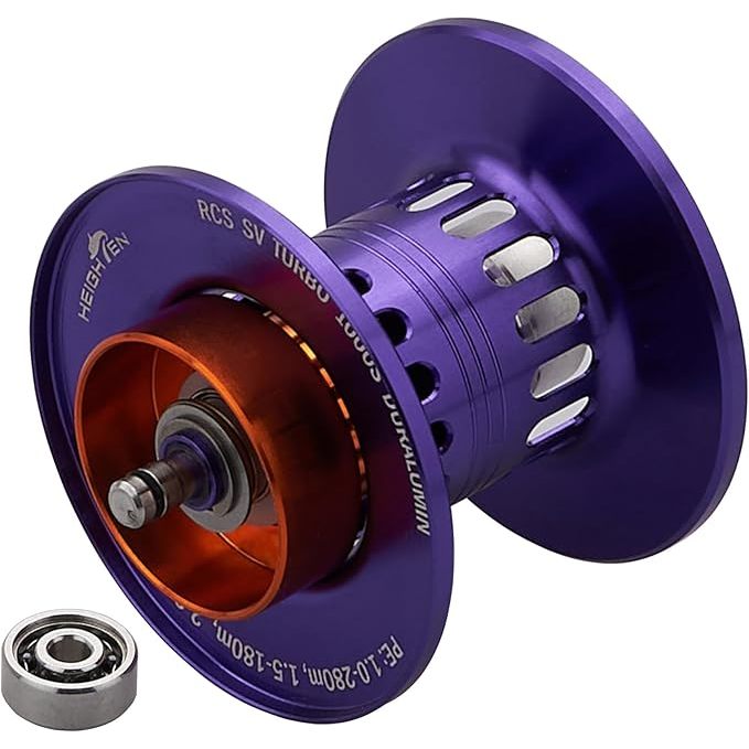 Heighten Baitcasting PE Line Deep Spool สไตล์ 2 ขั้นตอนพิเศษสําหรับ Daiwa Steez Zillion Ryoga Moreth