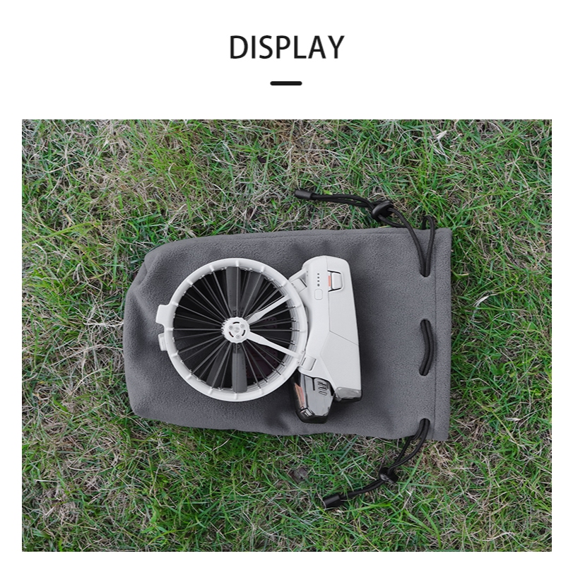 สําหรับ DJI FLIP กระเป๋าเก็บขนแกะหนากันน้ําและ Anti Bump Body รีโมทคอนโทรลกระเป๋าถือ