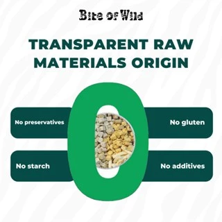 LIVE Bite Of Wild ขนมฟรีซดรายปลาไข่ 40g 2packs ขนมขบเคี้ยวแมว ขนมขบเคี้ยวสุนัข