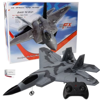 Fx622 2.4ghz รีโมทคอนโทรลเครื่องบินปีกคงที่ขนาดเล็ก Rc เครื่องบิน F22 Fighter เครื่องบินรุ่นของเล่น Rc ร่อนสําหรับของขวัญเด็ก