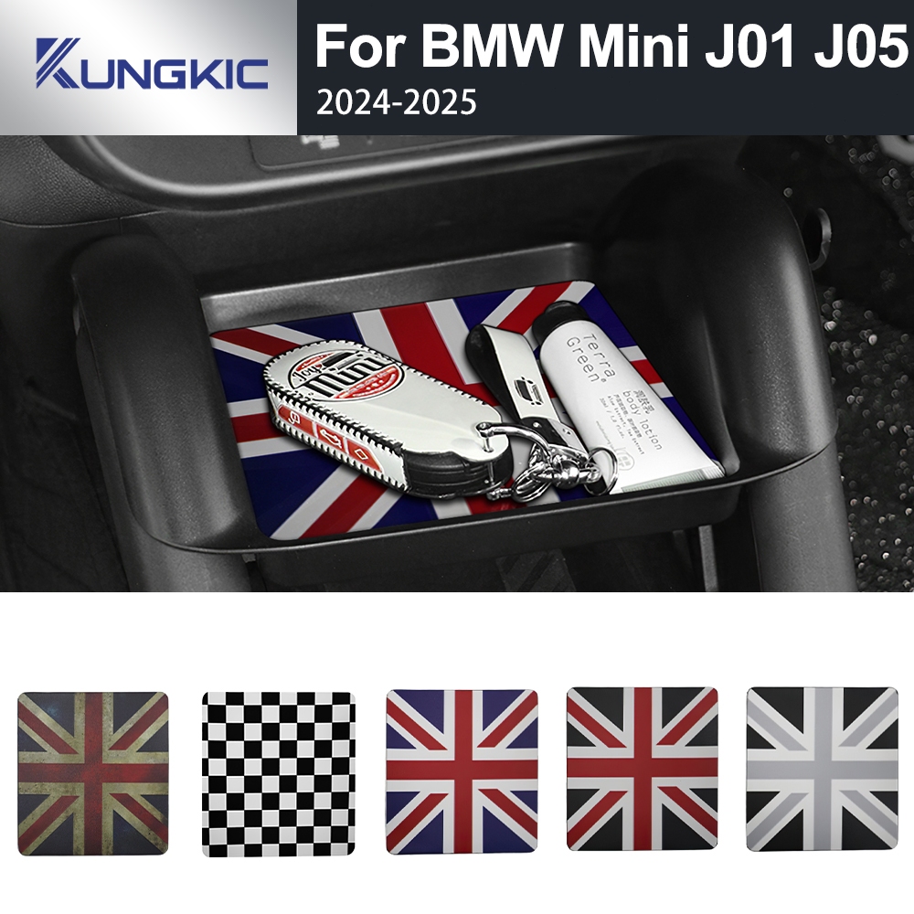 สําหรับ MINI Cooper J01 ACEMAN J05 2024 2025 รถ Central คอนโซลชั้นกล่องถาดอุปกรณ์ตกแต่งภายใน