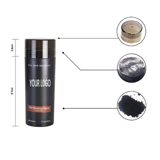 5pcs ผงไฟเบอร์เพิ่มผมหนา Toppik Hair Fibers Powder กันน้ําเหงื่อหนาผม Building Fiber ผมร่วงสีขาวคอนซีลเลอร์บาง Hair Care Growth เครื่องมือสําหรับชายหญิง
