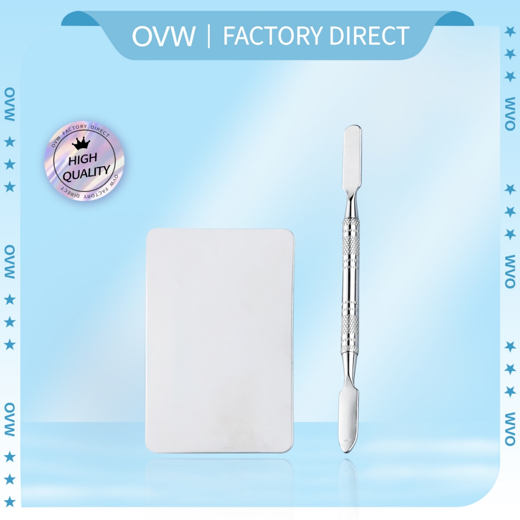 Ovw พาเลทผสมรองพื้น คอนซีลเลอร์ สเตนเลส TSP01