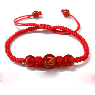 Lanxiu 12 Zodiac สัตว์สร้อยข้อมือ Handmade ทอ Lucky สร้อยข้อมือลูกปัดสําหรับผู้หญิงผู้ชายเครื่องประดับของขวัญ