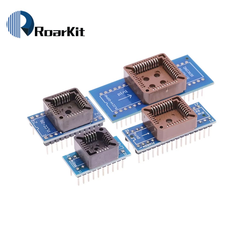 PLC20 PLC28 PLCC32 PLC44 ถึง DIP 20 28 32 44 USB Universal Programmer IC อะแดปเตอร์เครื่องทดสอบซ็อกเ