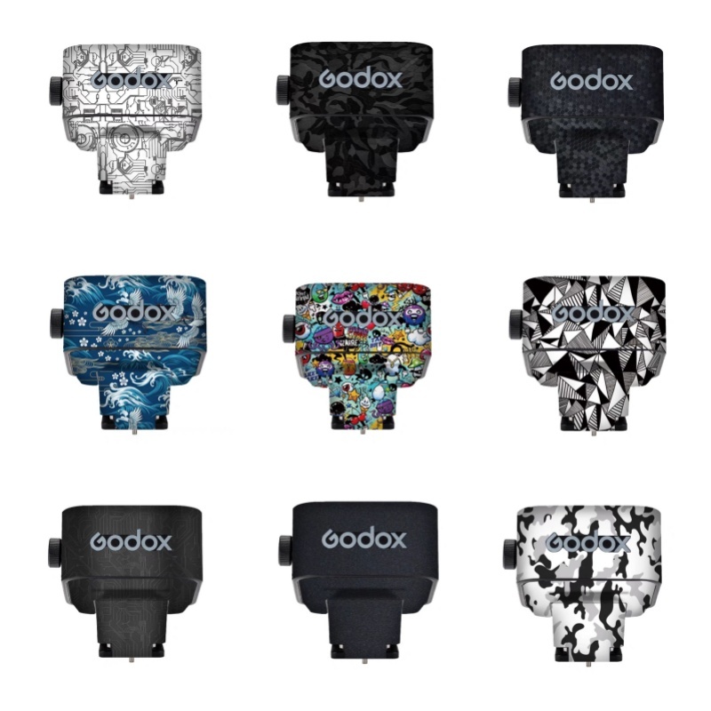 โกดอกซ์ X3 สติกเกอร์ฟิล์มป้องกันแฟลชเหมาะสําหรับ Godox X3 สติกเกอร์แฟลช Godox X3 ตัวป้องกันแฟลช, อุป