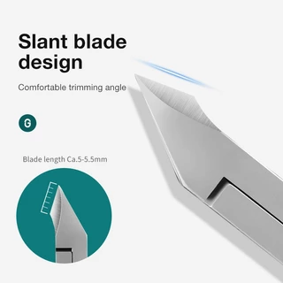 Mr.green กรรไกรตัดหนัง Dead Skin Nipper กรรไกรตัดเล็บมืออาชีพ Cuticle Remover เครื่องตัดสแตนเลส BeautyTool
