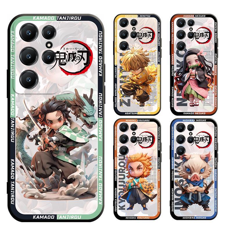 เคสสําหรับ Samsung S25 S24 PLUS ULTRA FE Demon Slayer Blade Case Soft Cover